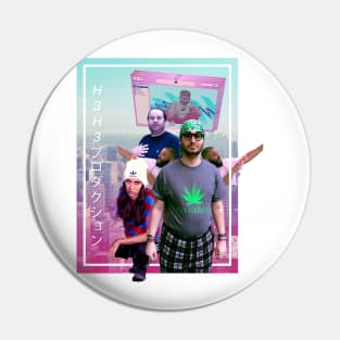 H3H3 Vaporwave Pin