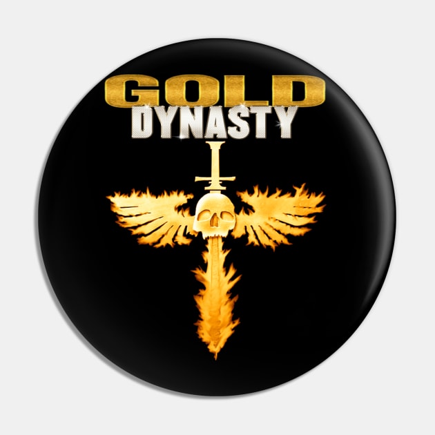 RWO Gold Dynasty Pin by BIG DAWG APPAREL