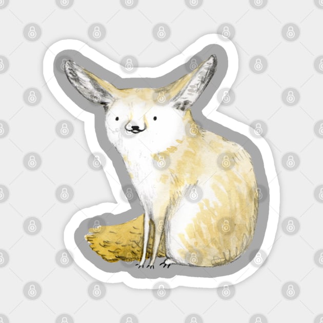 Fennec Fox Magnet by Sophie Corrigan