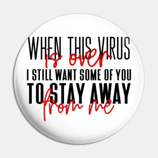 when this virus is over Pin