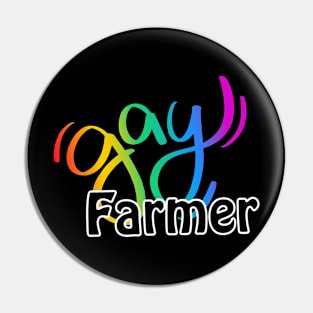 Gay Farmer Pin