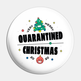 Quarantine Christmas Pin