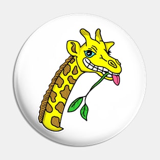 Cool Giraffe Pin