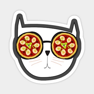 pizza sunglasses Magnet