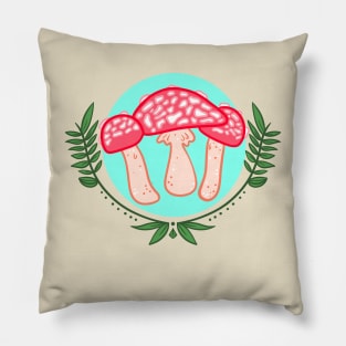 Mushrooms- Cottage Core ,Cute Pillow