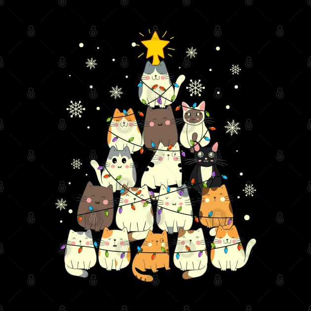 Cats in chrismas by BloomInOctober