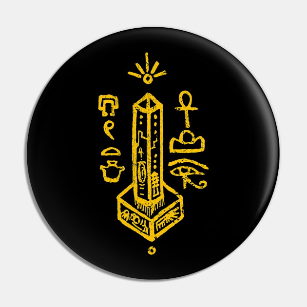 Ancient Symbols of Egypt Pin by hybridgothica