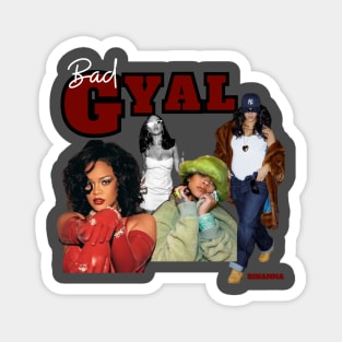 Rihanna “Bad Gyal” Graphic Magnet