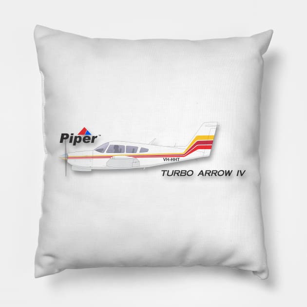 Piper Arrow IV Pillow by GregThompson