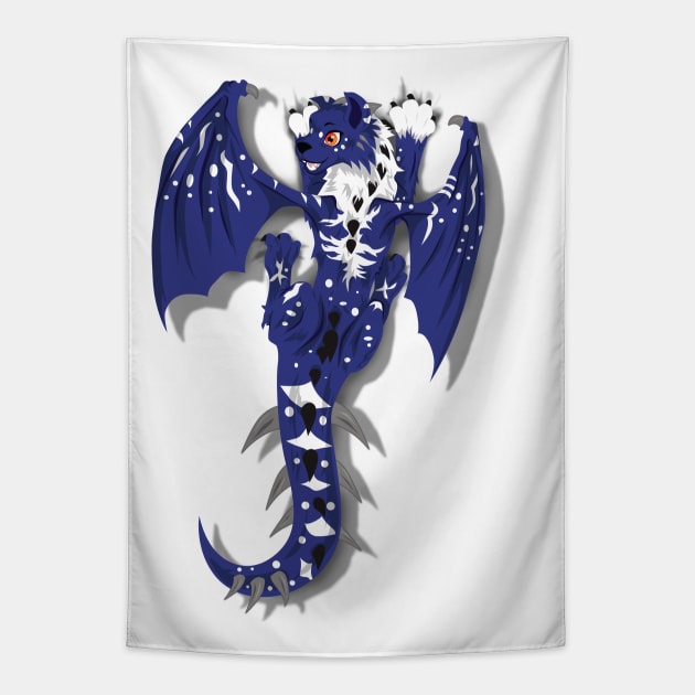 Cute Monster Tapestry by SakuraDragon