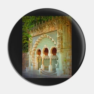 Sintra mourisca. moorish sintra fountain. Pin