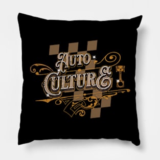 Auto Garage Culture Piston Pillow