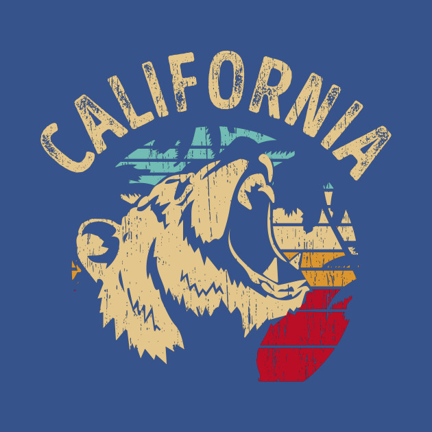 Discover California Bear - California Bear - T-Shirt