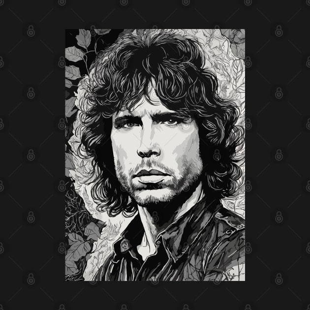 Jim Morrison - Vocalist The Doors by Vivy