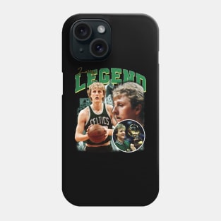 Larry Bird Legend Air Bird Basketball Signature Vintage Retro 80s 90s Bootleg Rap Style Phone Case