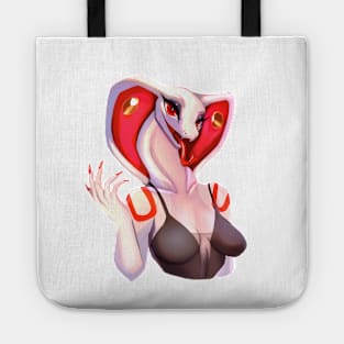 Red Snake Babe Tote