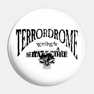 White Terrordrome Pin