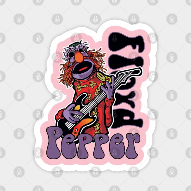 Floyd Pepper Magnet by ActionNate