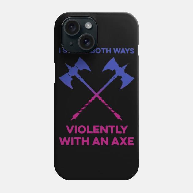 Bisexual Barbarian Pride Phone Case by OtakuPapercraft