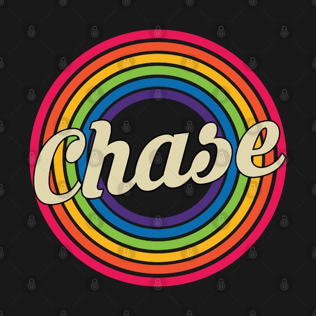 Chase - Retro Rainbow Style by MaydenArt