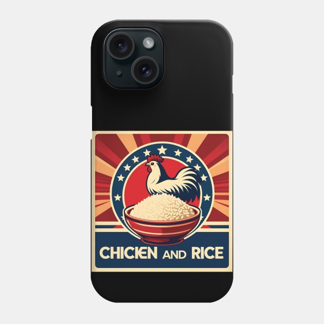 Chicken and Rice Phone Case by ThesePrints