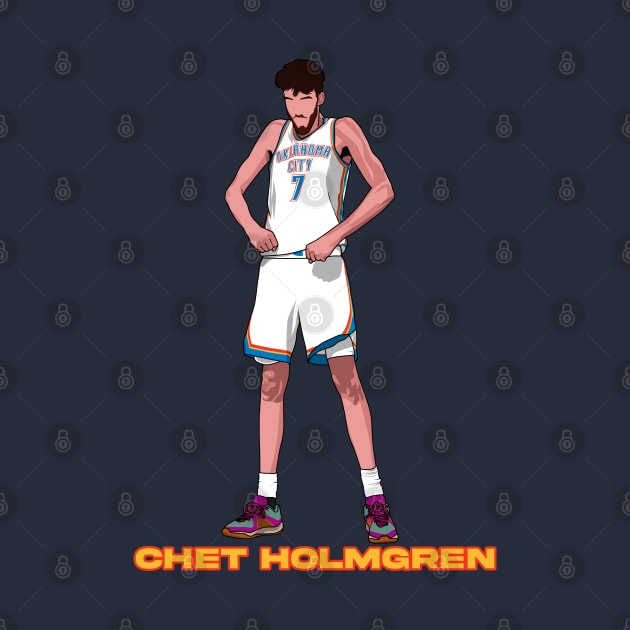 CHET HOLMGREN by origin illustrations