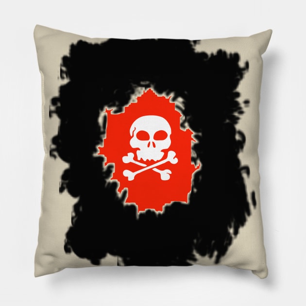 Skull Pillow by Shreedigital 