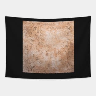 Ocher stone wall Tapestry