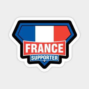 France Super Flag Supporter Magnet