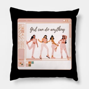 Girls can do anything Pillow