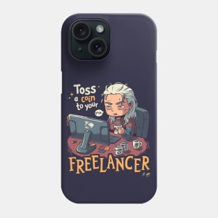 Toss a Coin to your Freelancer // The Witcher Geralt of Rivia Phone Case