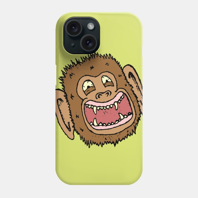 Monkeying Around Phone Case by LK_TK_DESIGNS