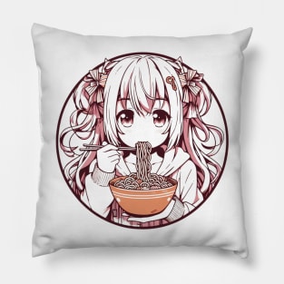 Ramen life Anime noodles Pillow