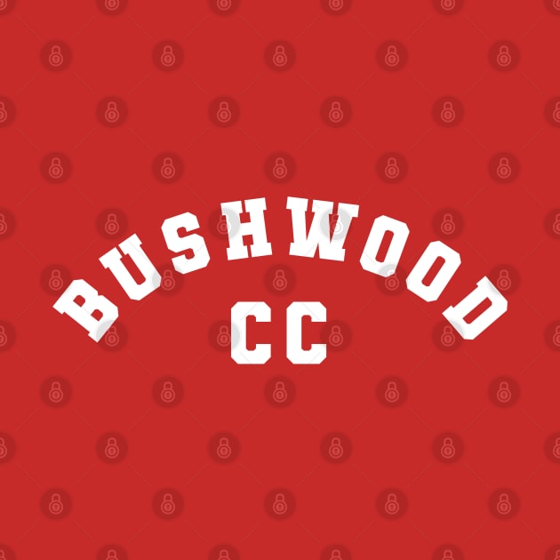 BUSHWOOD CC CADDY (Front/Back Print) by darklordpug