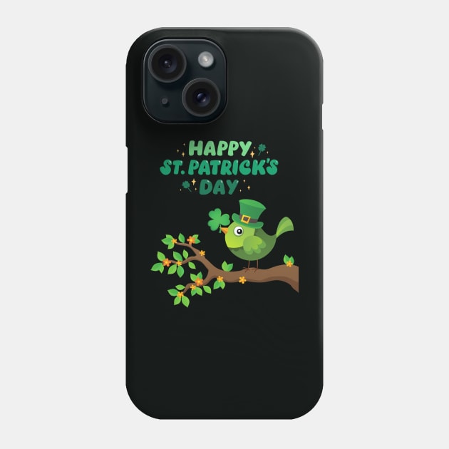 Happy St. Patrick Day Phone Case by Spacetrap