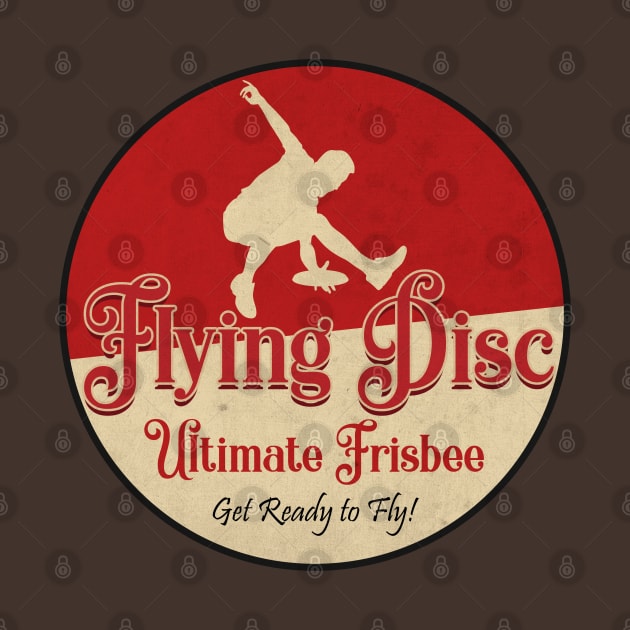 Ultimate Frisbee Vintage by CTShirts