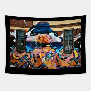 Street Art Graffiti Digbeth Birmingham UK Tapestry