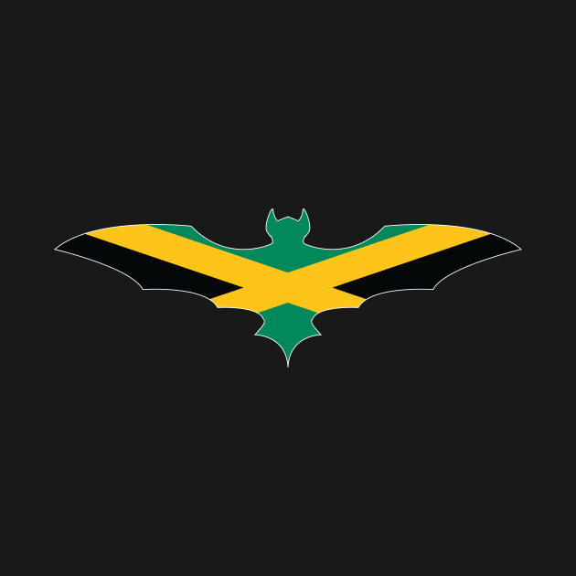 Jamaican Bat Flag by Wickedcartoons