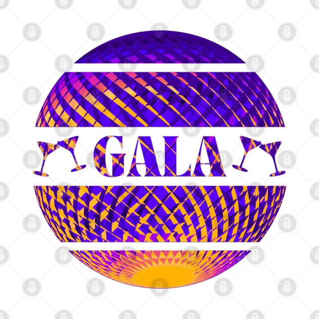 Colorful Gala discoball by Bailamor