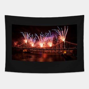 Bridge on Fire Tapestry