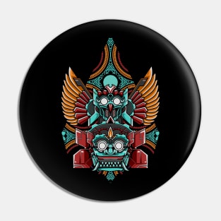 Barong X Jatayu Mecha Pin