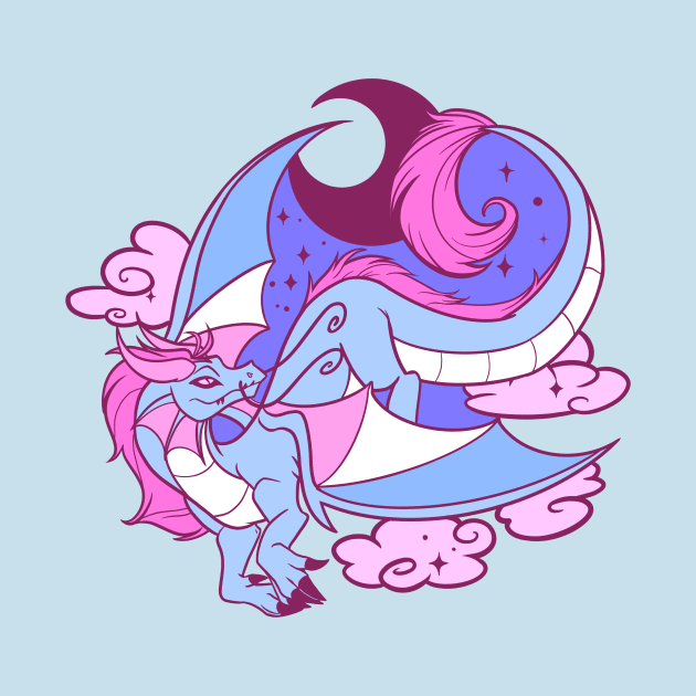 Trans Dragon by SophieScruggs