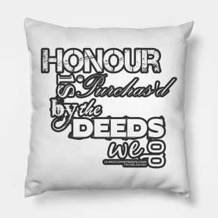 Christopher Marlowe Hero & Leander Honour Quote Pillow