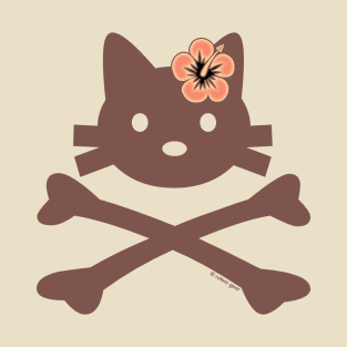 Kitty X-Bones Hawaii T-Shirt