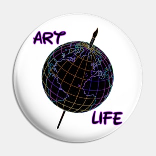 art life Pin