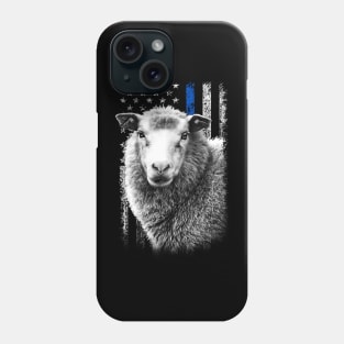 Fuzzy Flock Sheep Love, Tee Triumph for Animal Enthusiasts Phone Case