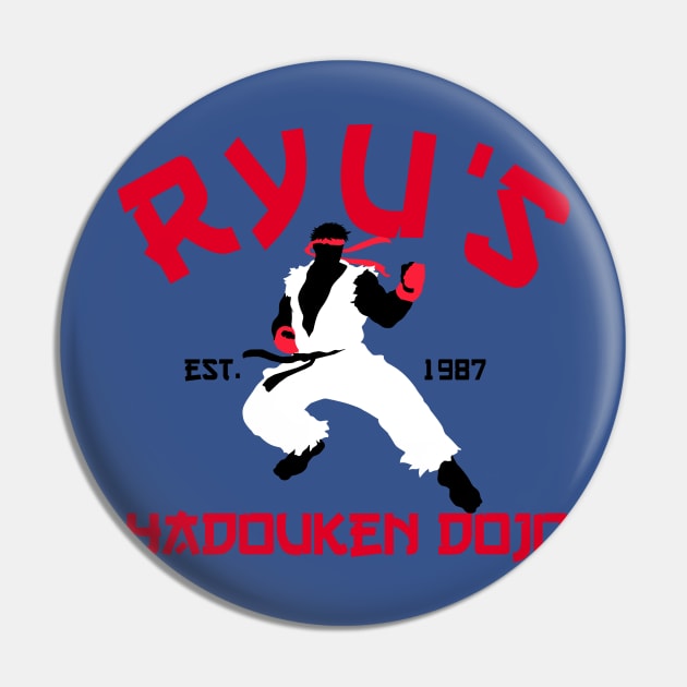 Ryu's dojo Pin by carloj1956