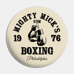 Mighty Micks Boxing Gym Pin