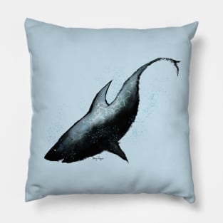 Shark Descent Pillow