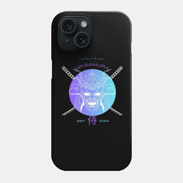 Mr Samurai Phone Case by Vortex-pilot